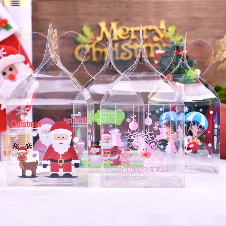 Christmas transparent fruit box