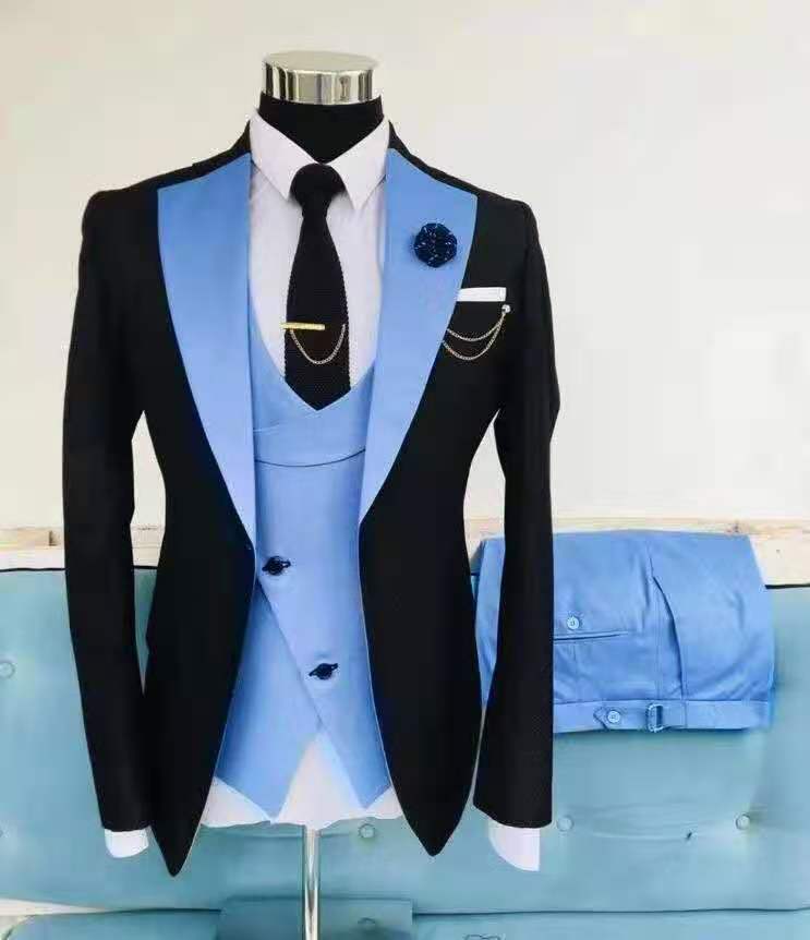 Two-piece wedding formal suit for the groom