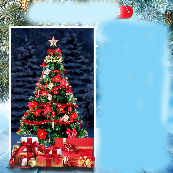 Shopping Mall Home Christmas Tree Decoration Set