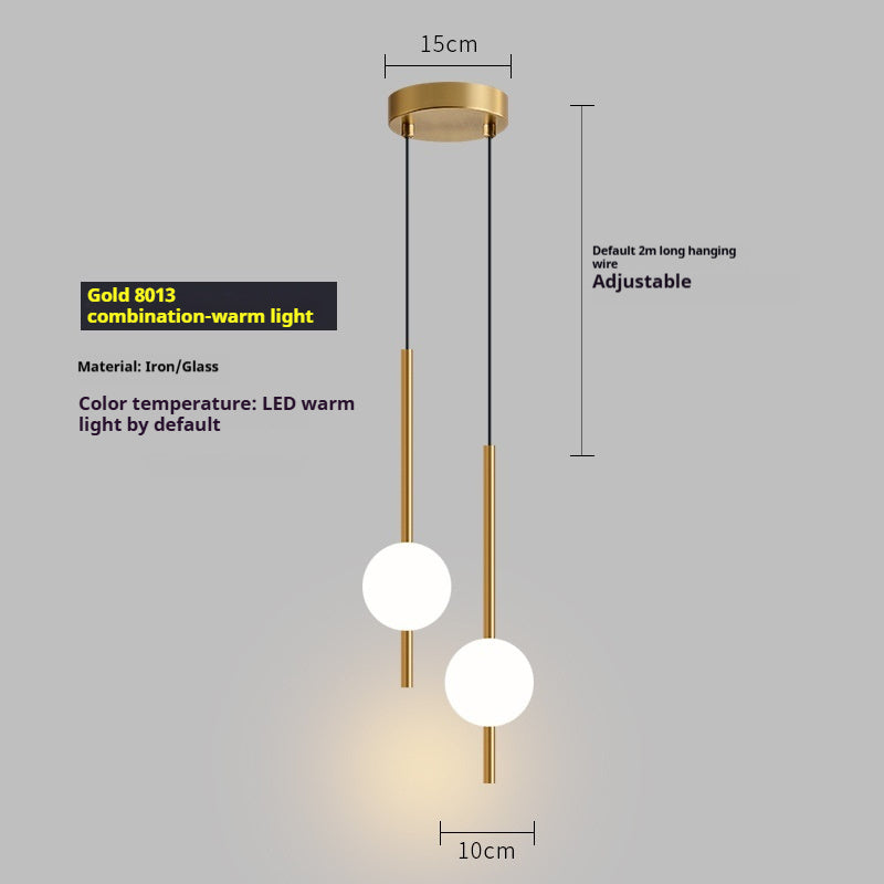 Bedside Suspension Wire For Ceiling Lamp Counter Long Fish Line Light