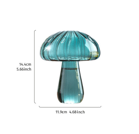 Mushroom Aromatherapy Bottle Tabletop Hydroponic Planter