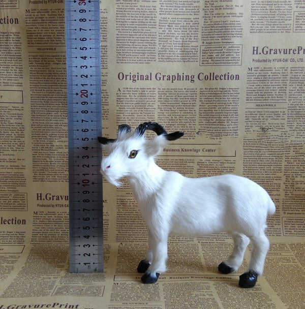 Simulation Goat Ornaments Home Animal Decoration Crafts