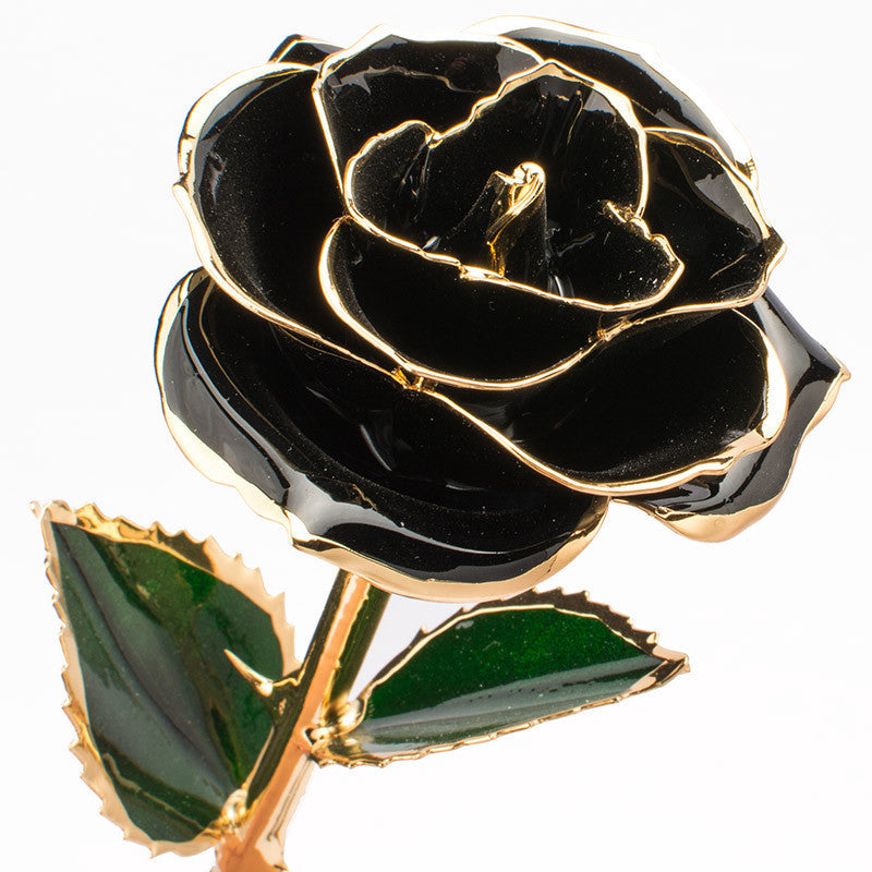 24K Gold-plated Rose Flower With A Gift Box Valentine's Day Gift