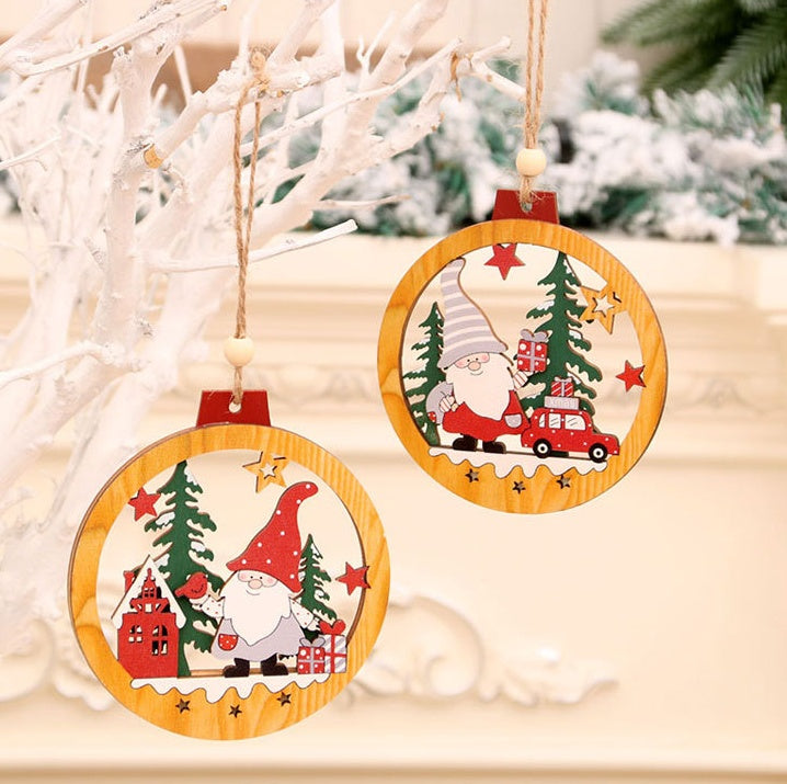 New Christmas Decorative Wood Forest Supplies