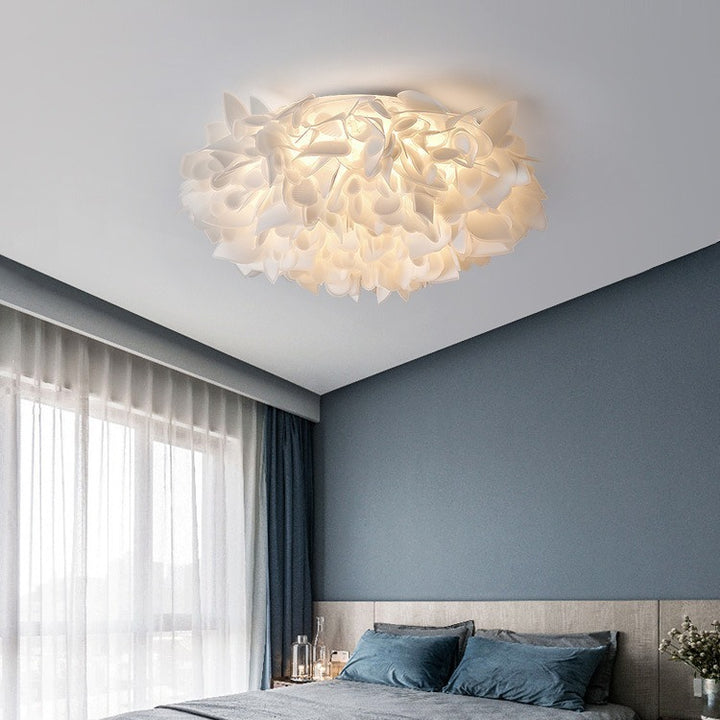 Italian Design Bedroom Light Petals Simple Modern