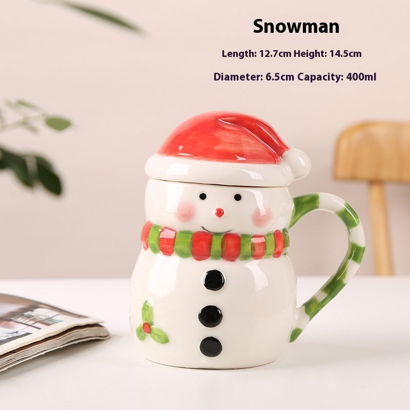 Creative Christmas Gift Ceramic Water Cup