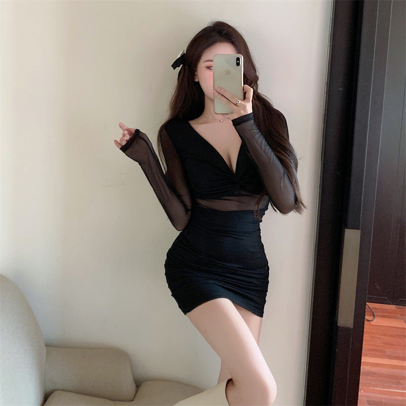 Women's Fashion Slim-fit Hip Skirt Dress