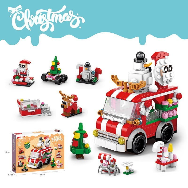 Christmas Gift Boy Building Block Assembly Toys