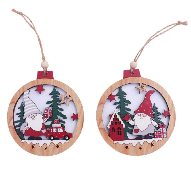 New Christmas Decorative Wood Forest Supplies