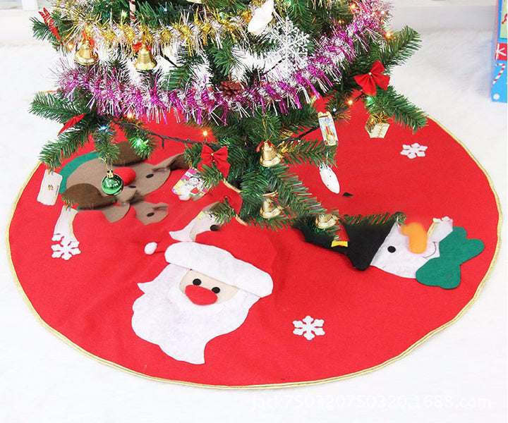 Christmas decoration tree skirt