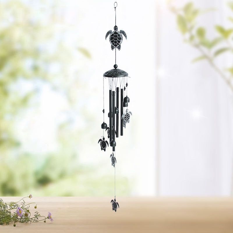 Retro Metal Turtle Iron Wind Chimes