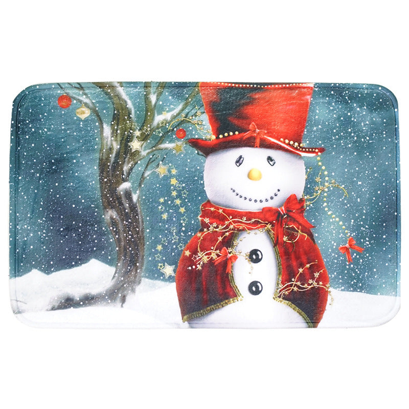 Flannel Christmas Decoration Mat