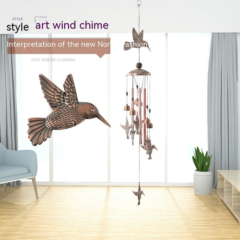 Retro Metal Turtle Iron Wind Chimes