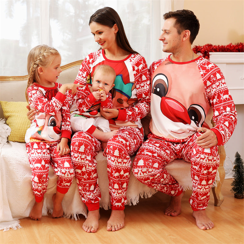 Men's Fawn Christmas Pajama Set