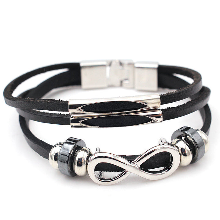 Leather Leather Bracelet Bracelet For men Figure 8