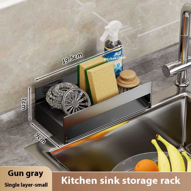 Kitchen Shelf Countertop Sink Storage Rack