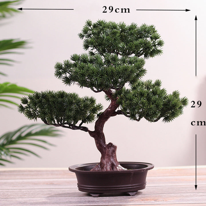 Bonsai Ornaments Fake Tree Potted Plants