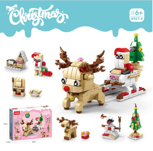 Christmas Gift Boy Building Block Assembly Toys