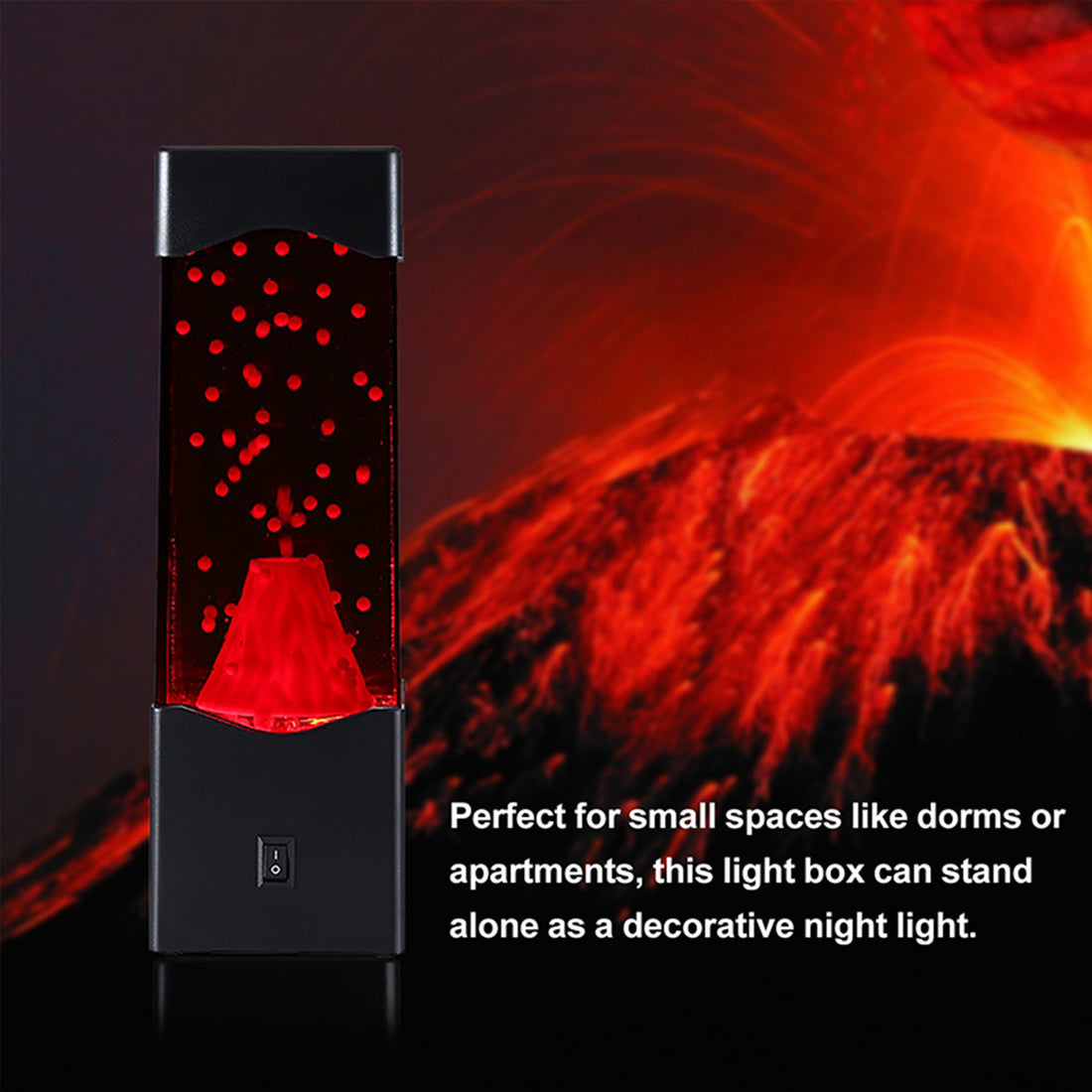 Creative Home Decoration Volcano Atmosphere Bedside Lamp