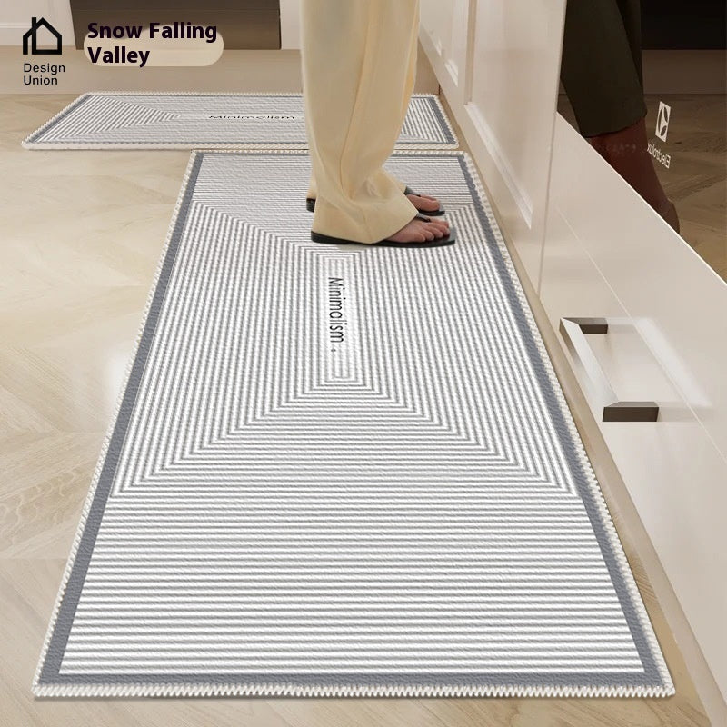 Non-slip Stain-resistant Floor Mat Household Washable Erasable Carpet Can Be Cut