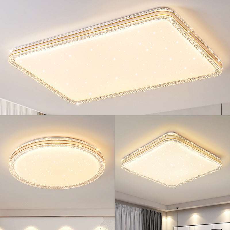 Living Room LED Ceiling Lamp Acrylic Square Lamp