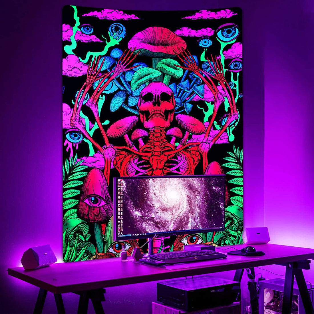 Wall Decoration Home Background Fluorescent Tapestries