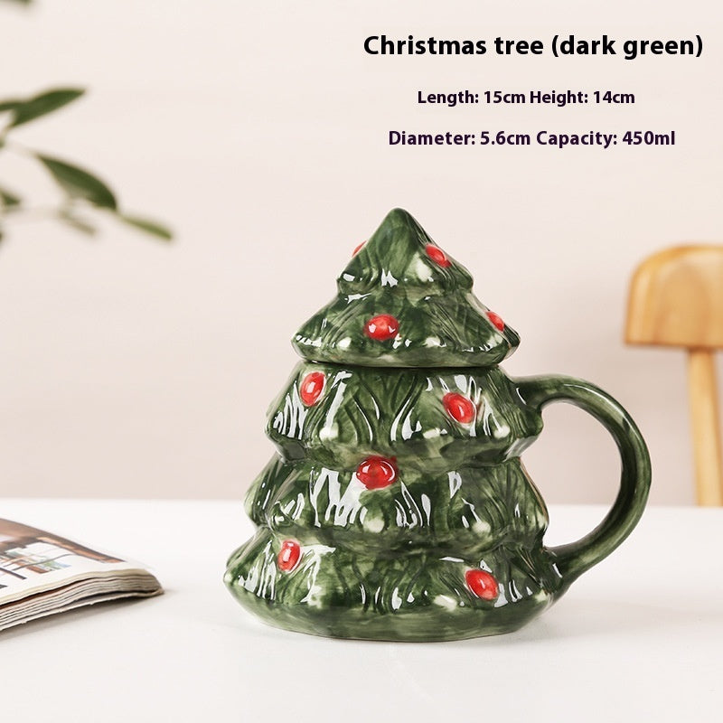 Creative Christmas Gift Ceramic Water Cup