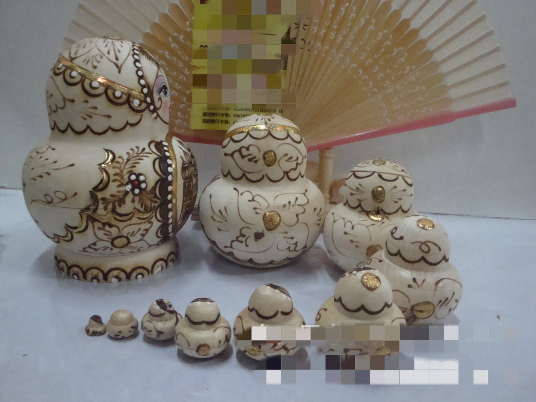 Supply Wholesale Seven Layer Ten Layer Doll Set Exquisite Russian Doll Set Crafts Home Decoration