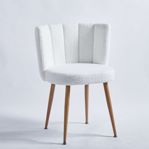 Modern White Dining Chair 2-piece Set