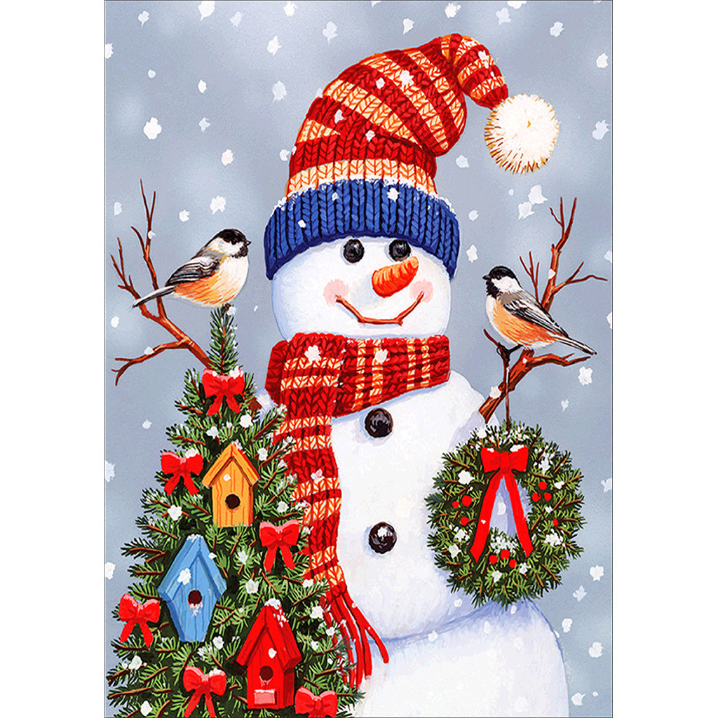 Cartoon Snowman Diamond Painting Santa Home Decoration