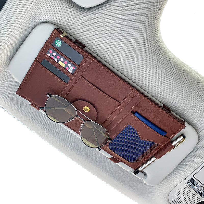 Multifunctional Car Sun Visor Storage Bag