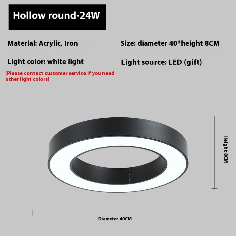 Industrial Wind Led Ring Light Household