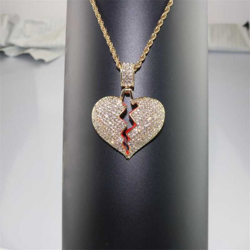 Exquisite Gift Jewelry Love Tennis Chain Necklace