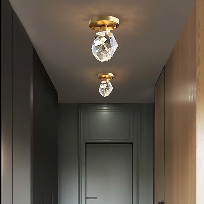 Crystal Aisle Ceiling Light Luxury