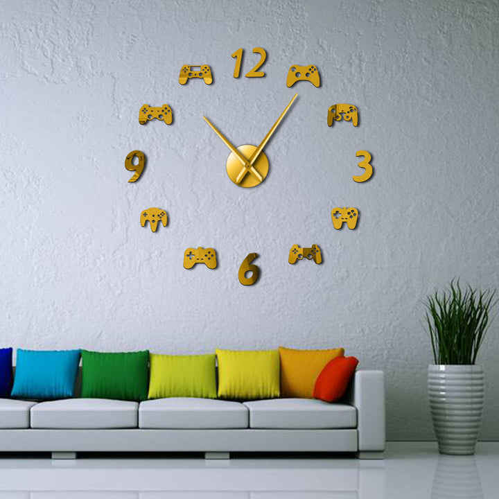 Creative Fashion Home Decoration Wall Sticker Clock