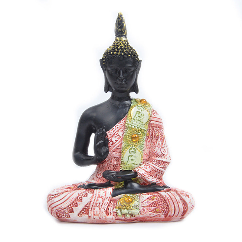 Home Creative Buddha Resin Crafts Decoration Ornaments