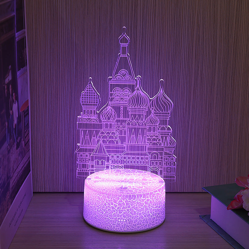 Newest Kid Light Night 3D LED Night Light Creative Table Bedside Lamp Romantic Balloon Love Light Kids Gril Home Decoration Gift