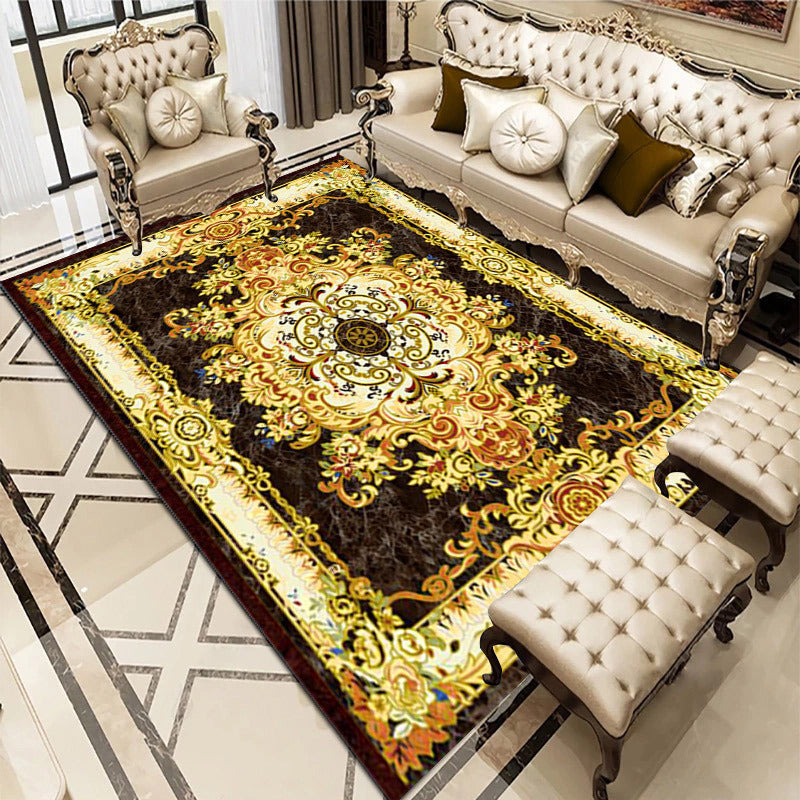 Modern Living Room Rug Sofa Coffee Table Cushion