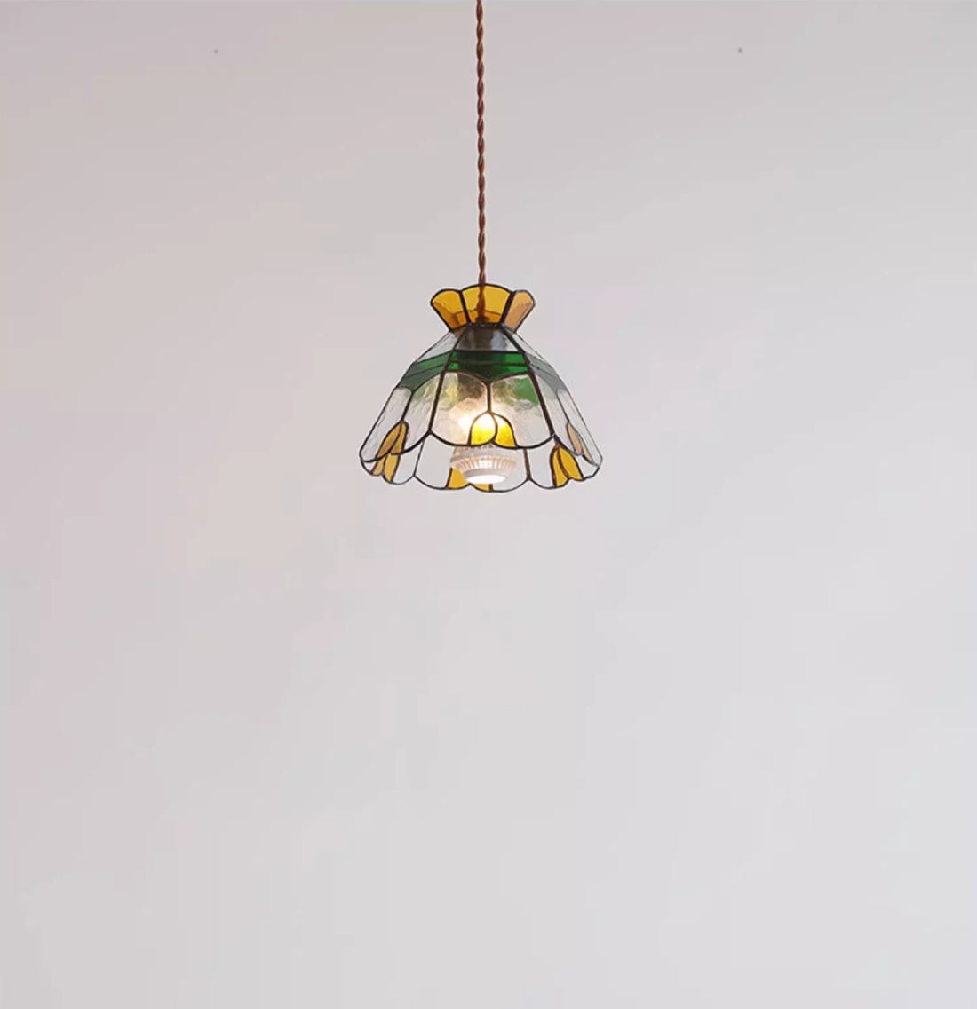 Color Handmade Glass Chandelier Bedside Lamp