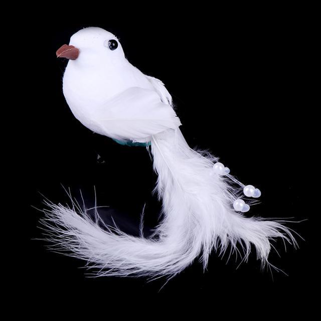 Artificial Feather Bird Home Decoration Foam Crafts