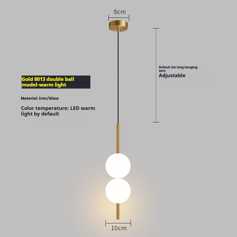 Bedside Suspension Wire For Ceiling Lamp Counter Long Fish Line Light