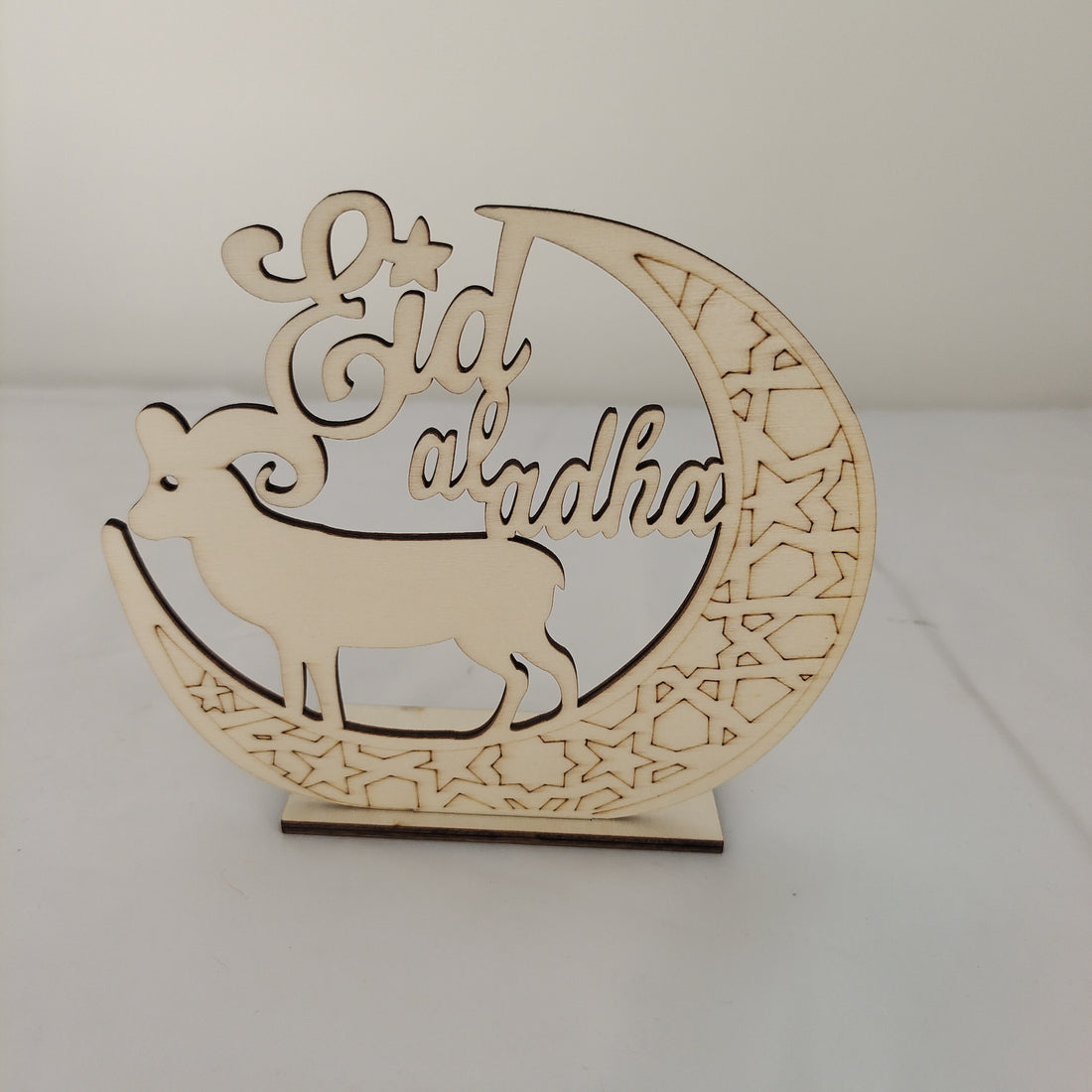 Wooden Craftwork Decoration Creative Home DIY Moon