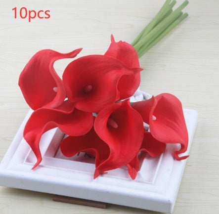 Mini Calla Flower For Home Table Decoration