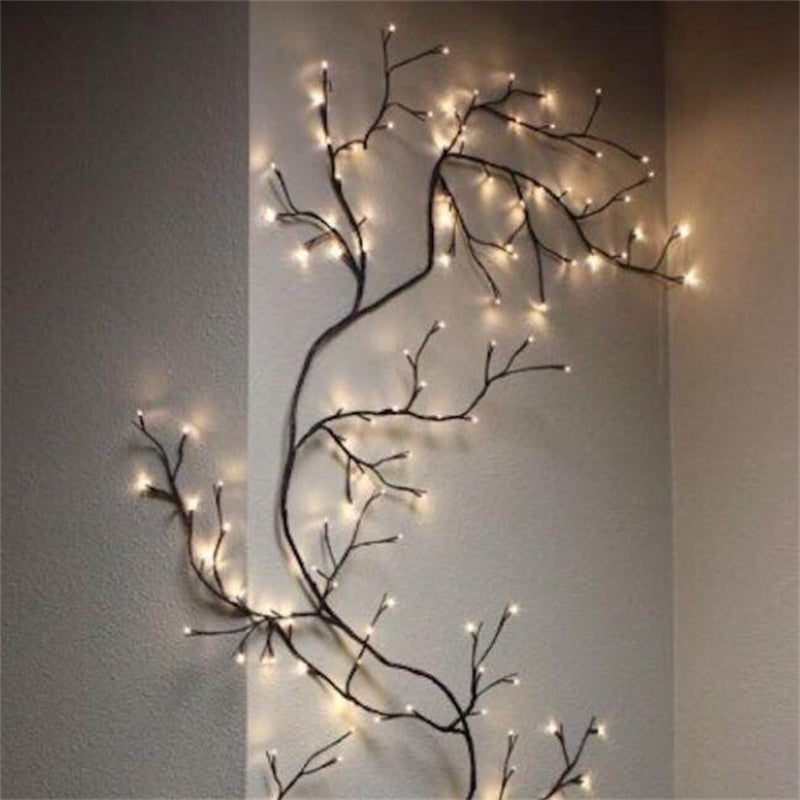 Lit Willow-shaped Home Decoration Lamp String