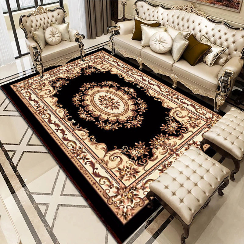 Modern Living Room Rug Sofa Coffee Table Cushion