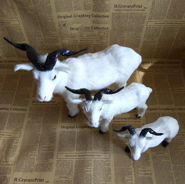 Simulation Goat Ornaments Home Animal Decoration Crafts