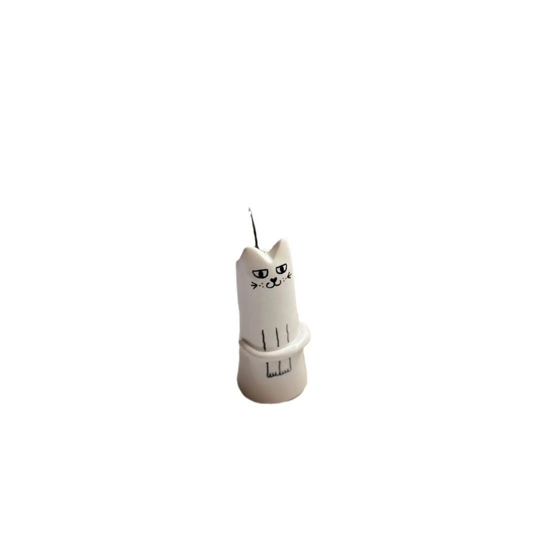 Creative Resin Kitty Vase Decoration Home Desktop