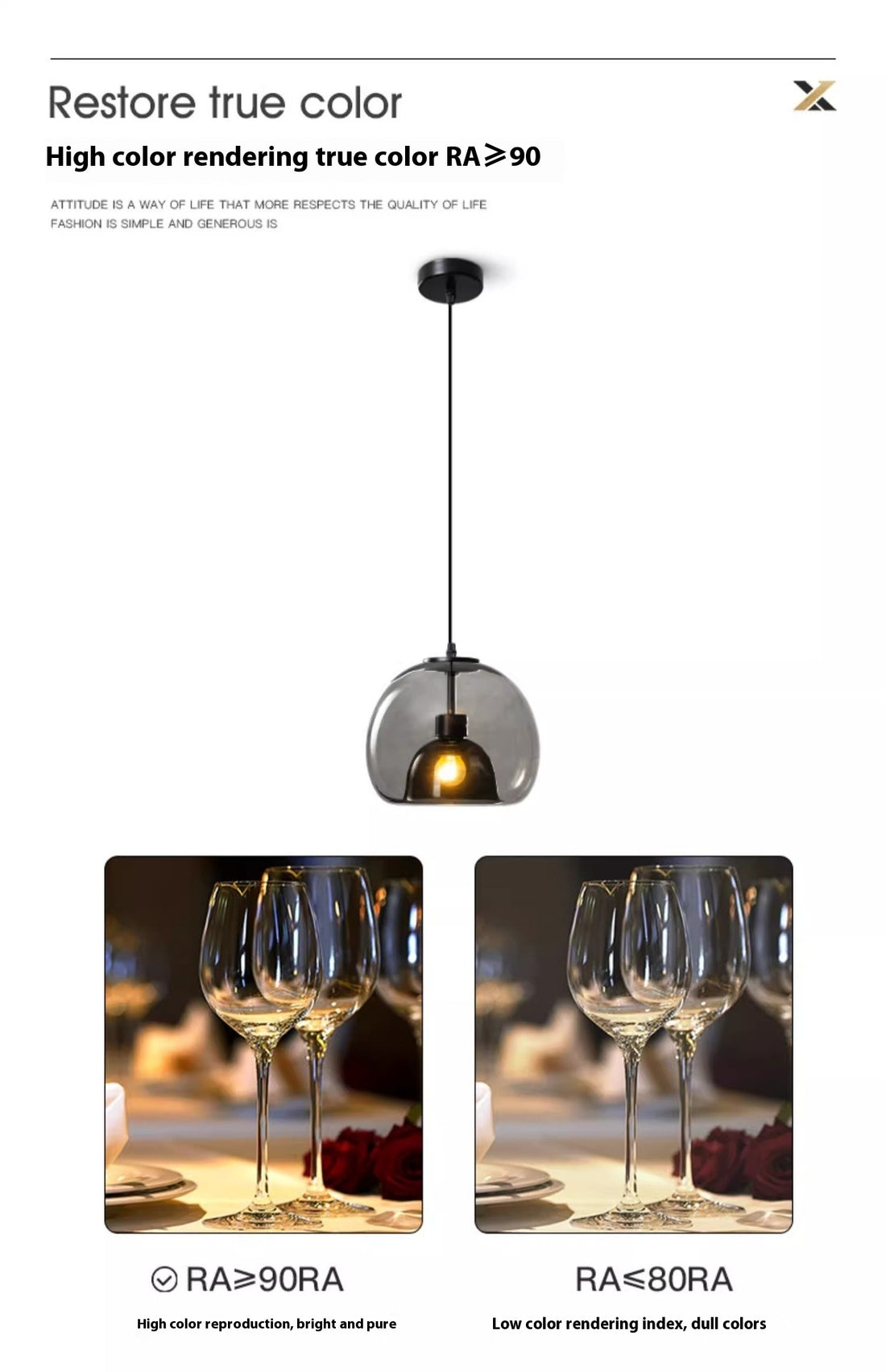 Nordic Creative Restaurant Chandelier Modern Simple Personality Minimalist Bar Small Droplight Three-head Glass Dining Table Lamps