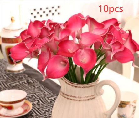 Mini Calla Flower For Home Table Decoration