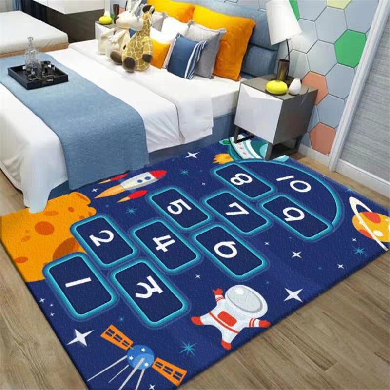 Children's Hopscotch Mat Early Childhood Education Jumping Grid Game Flying Chess Cartoon Carpet